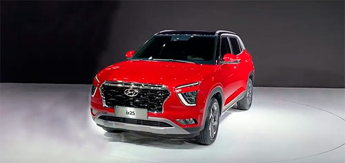 Hyundai Creta, на китайском рынке именуется как IX25