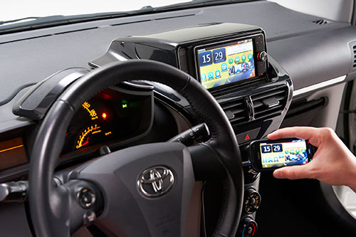 Мультифункциональная система в автомобиле Toyota