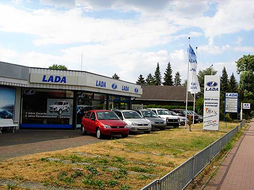 Дилерский центр Lada в Германии